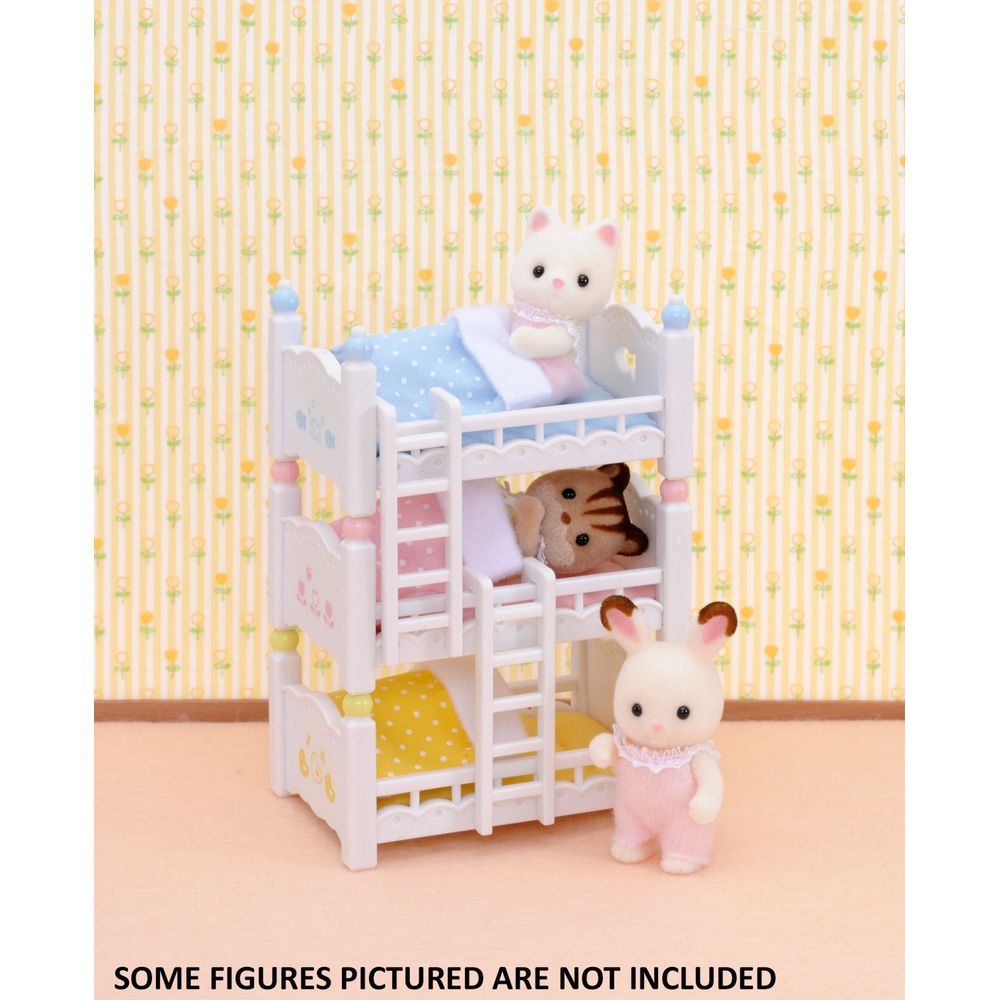 Sylvanian Families Dreifach-Etagenbett-Set