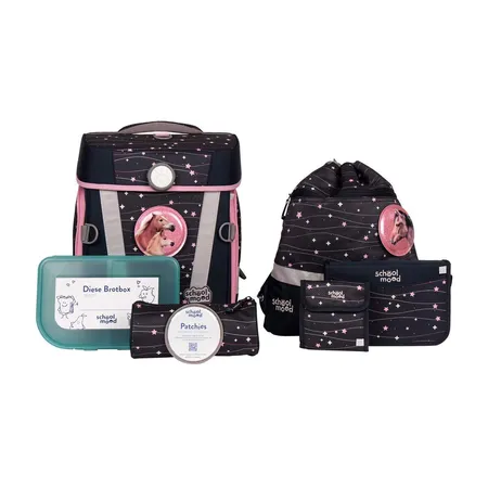 School-Mood 7-tlg. Schulranzenset Hero Air+ Ella (Pferd)