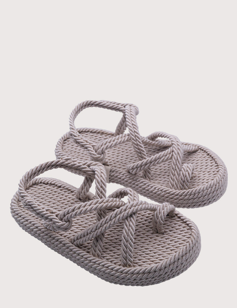 AUTRE SANDALES CORDE FEMME BEIGE