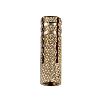 GAMMA Messingplug M6 - 8x24mm 4ST