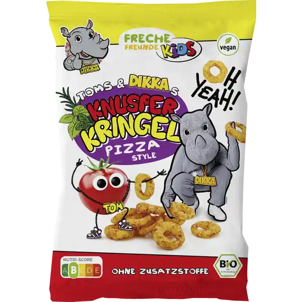 Kids Bio Toms & DIKKAs Knusper Kringel Pizza Style