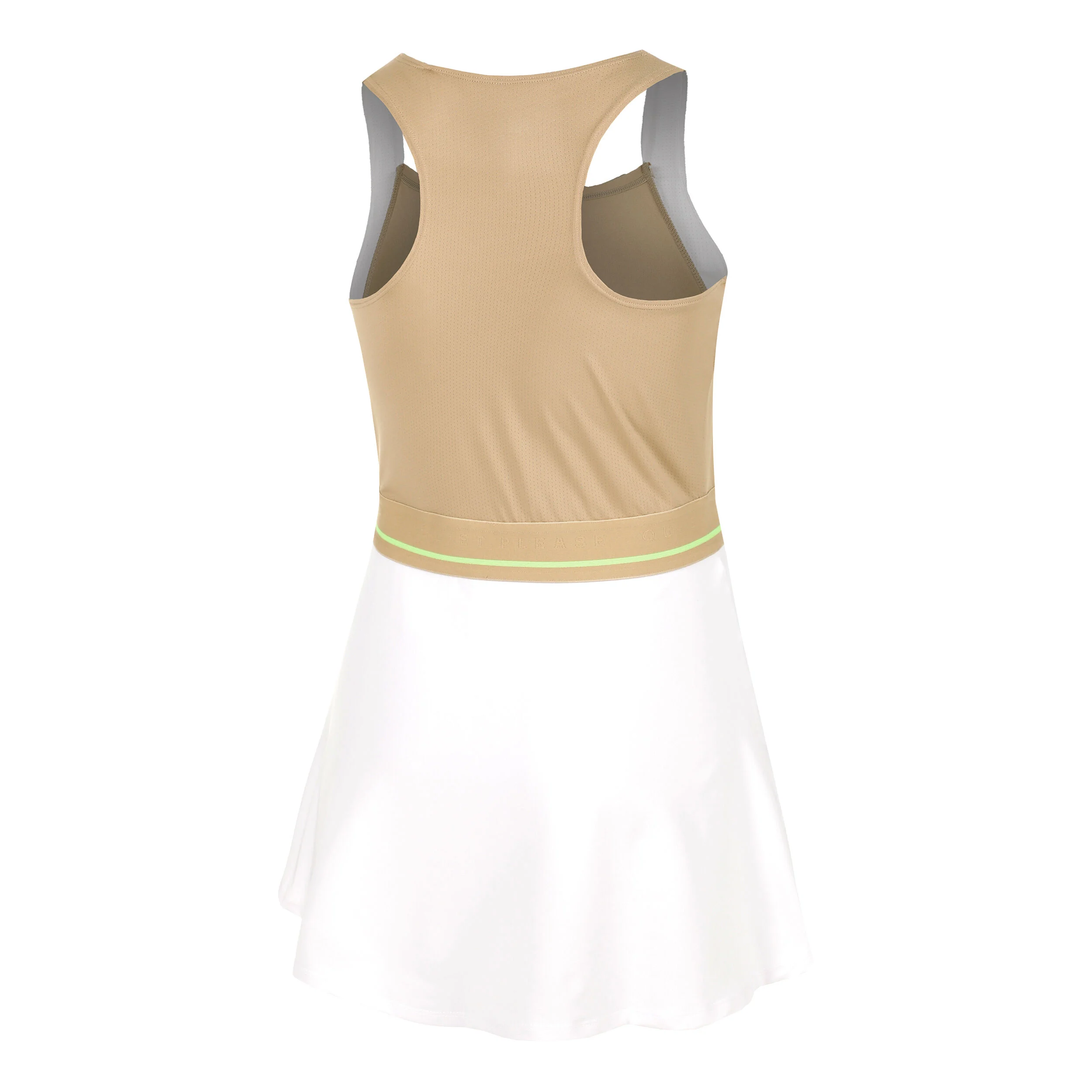 Quiet Please Wild Volley Robe Femmes - Beige , Blanc