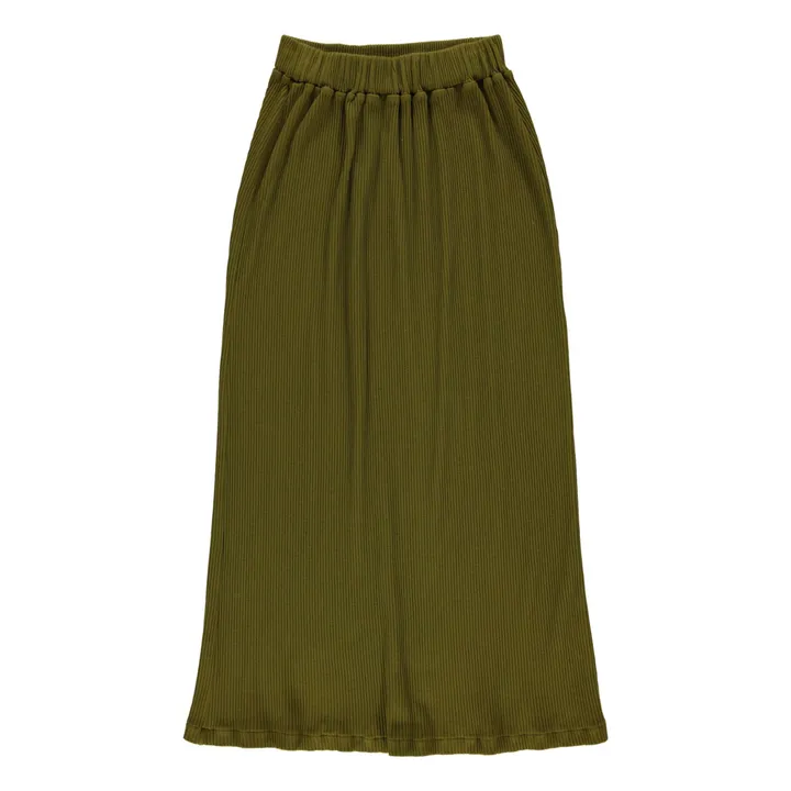 Poudre Organic Jupe Côtelée Cosmos - Collection Femme | Vert kaki