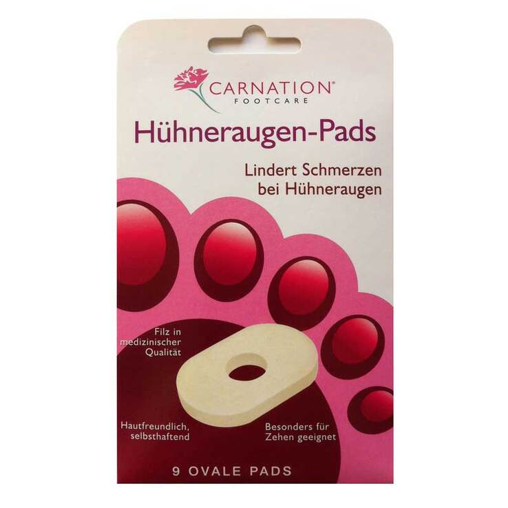 Carnation Hühneraugen-Pads, 9 St