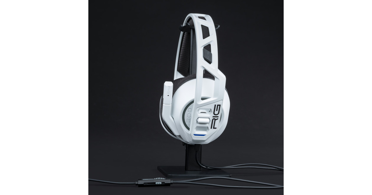 NaconRIG 300 PRO HS over-ear gaming headset  (Wit, PlayStation 4, PlayStation 5, Xbox, Nintendo Switch, Pc)