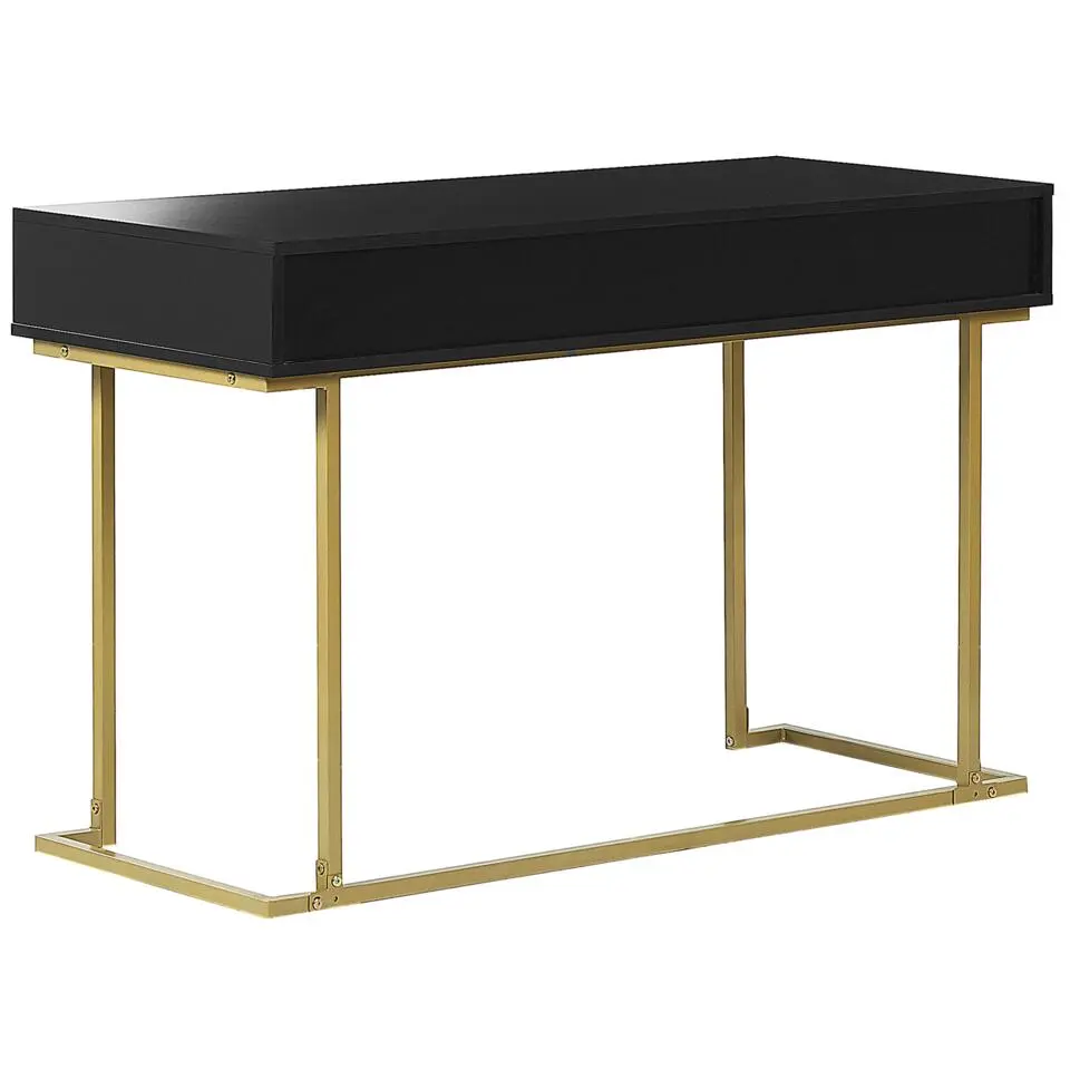WESTPORT - Kaptafel - Zwart - Metaal