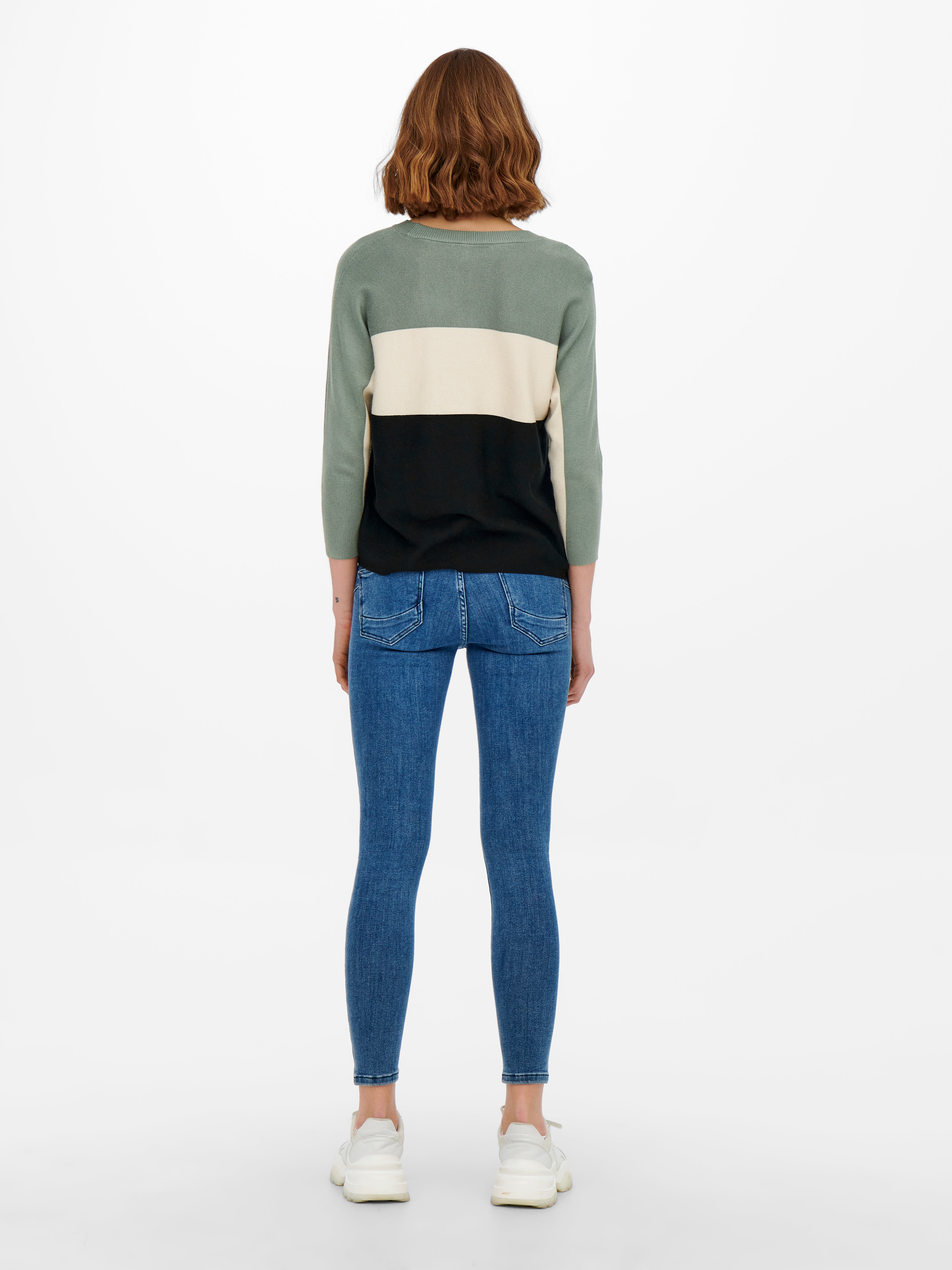 ONLREGITZE Strickpullover Chinois Green