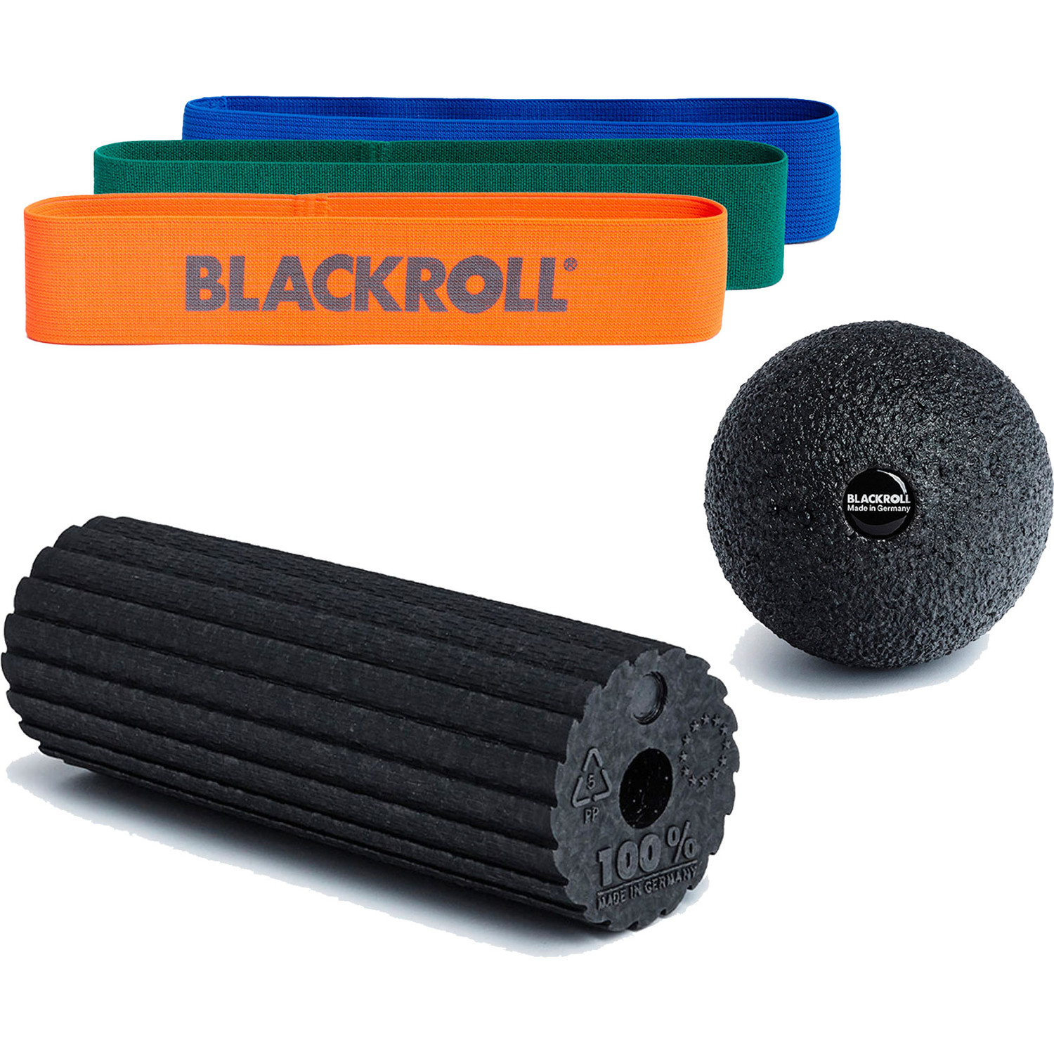 BLACKROLL Band Set + Mini Flow Set + Massagebal