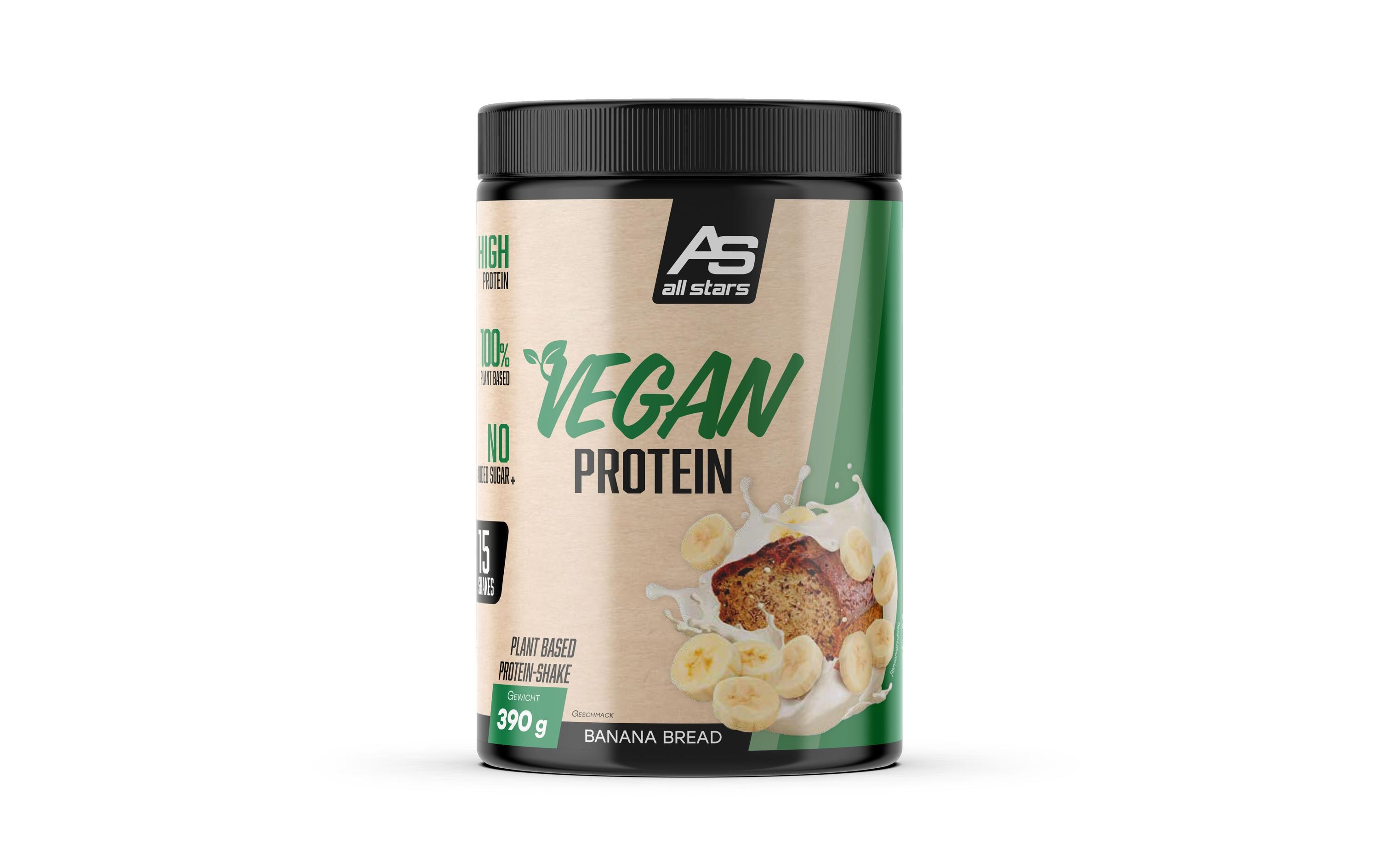 Pulver Vegan Protein Banane 390 gProtein-Pulver
