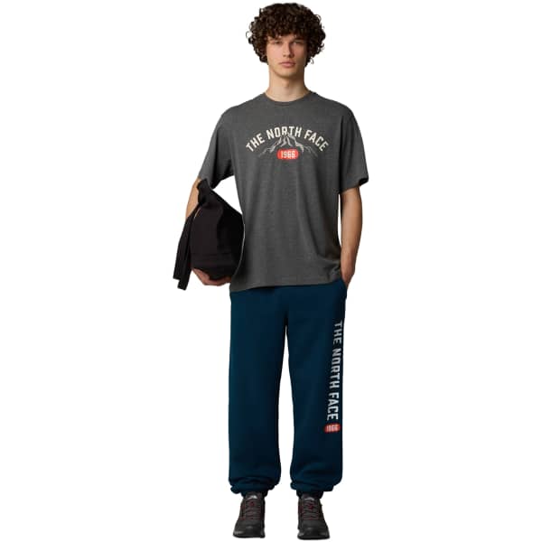T-shirt THE NORTH FACE S/S TEE VARSITY GRAPHIC TNF MEDIUM GREY HEATHER