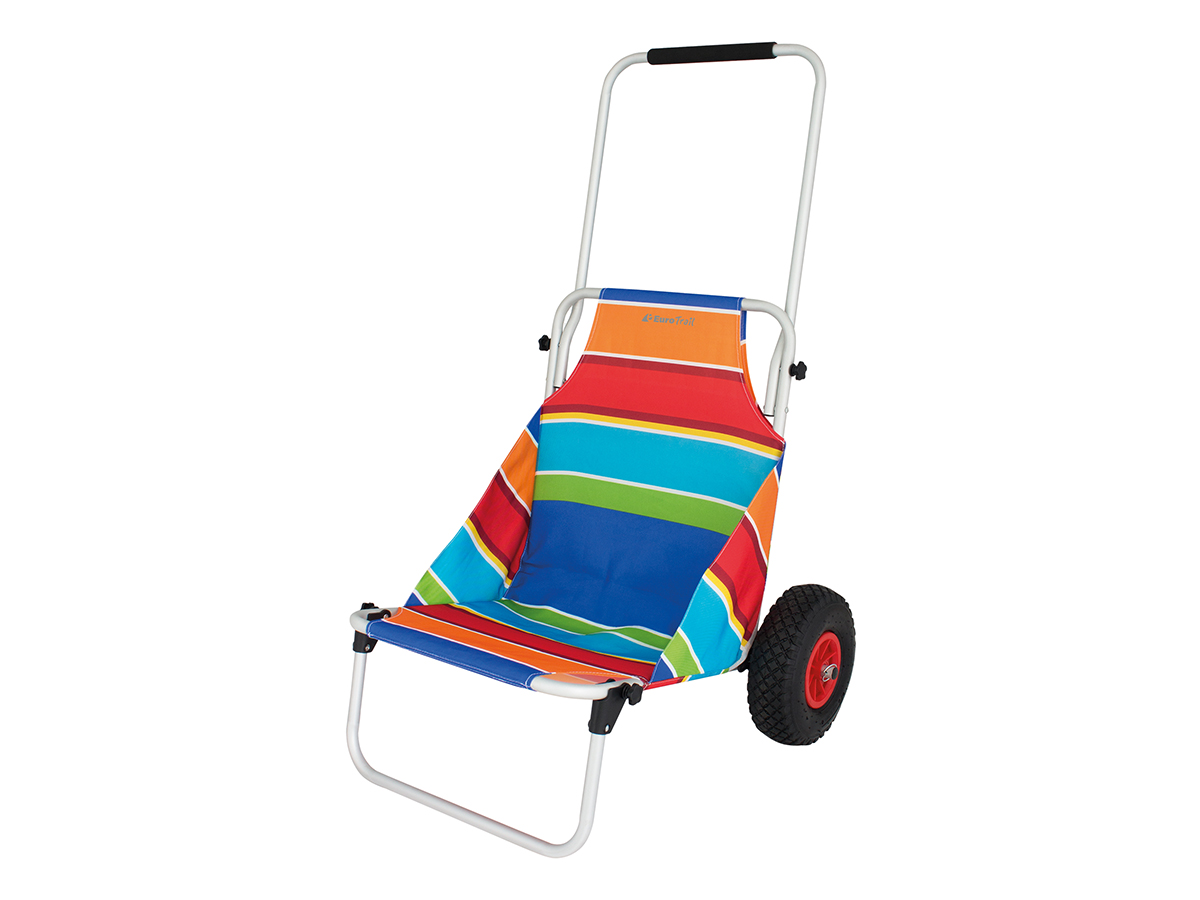 Eurotrail Opvouwbare lichtgewicht Beach trolley - Multi