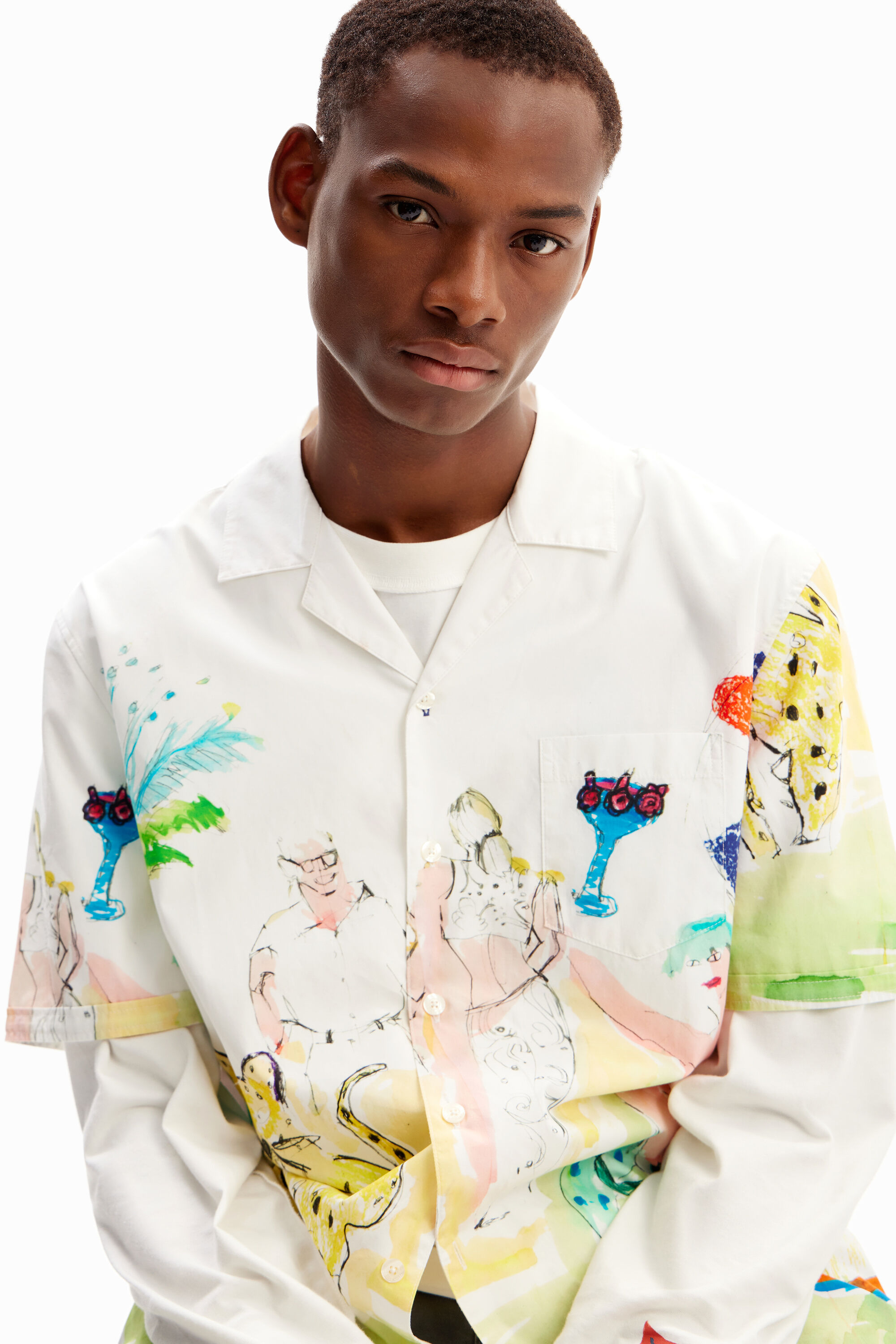 Camisa resort arty
