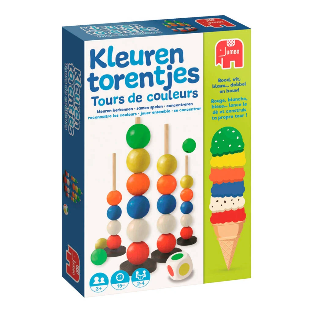 leuk en leerzaamKleuren torentjes