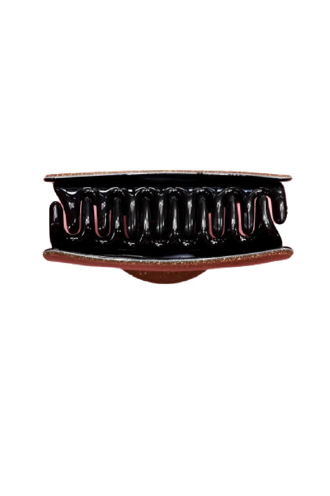 Mellow Moon Hair-Clips brown glitter