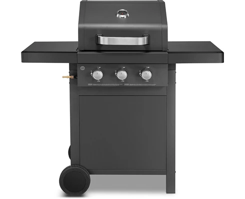 ON BBQ Gas Grill 3 Burner 48x40cm
