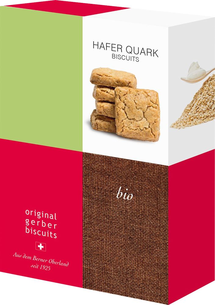 Gerber Hafer Quark Biscuits<br>160 g, Bio