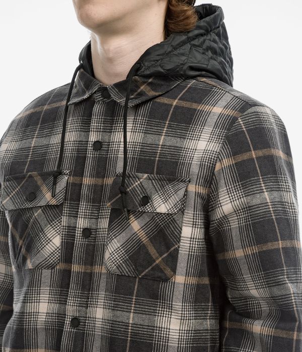 Volcom Ins Riding Flannel Snow Jacke (stone)