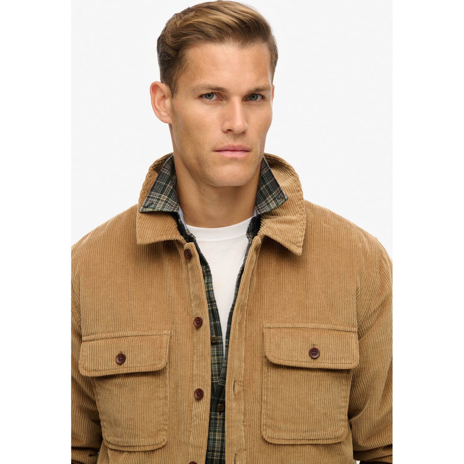 Superdry  Surplus Cord Quilt Overshirt