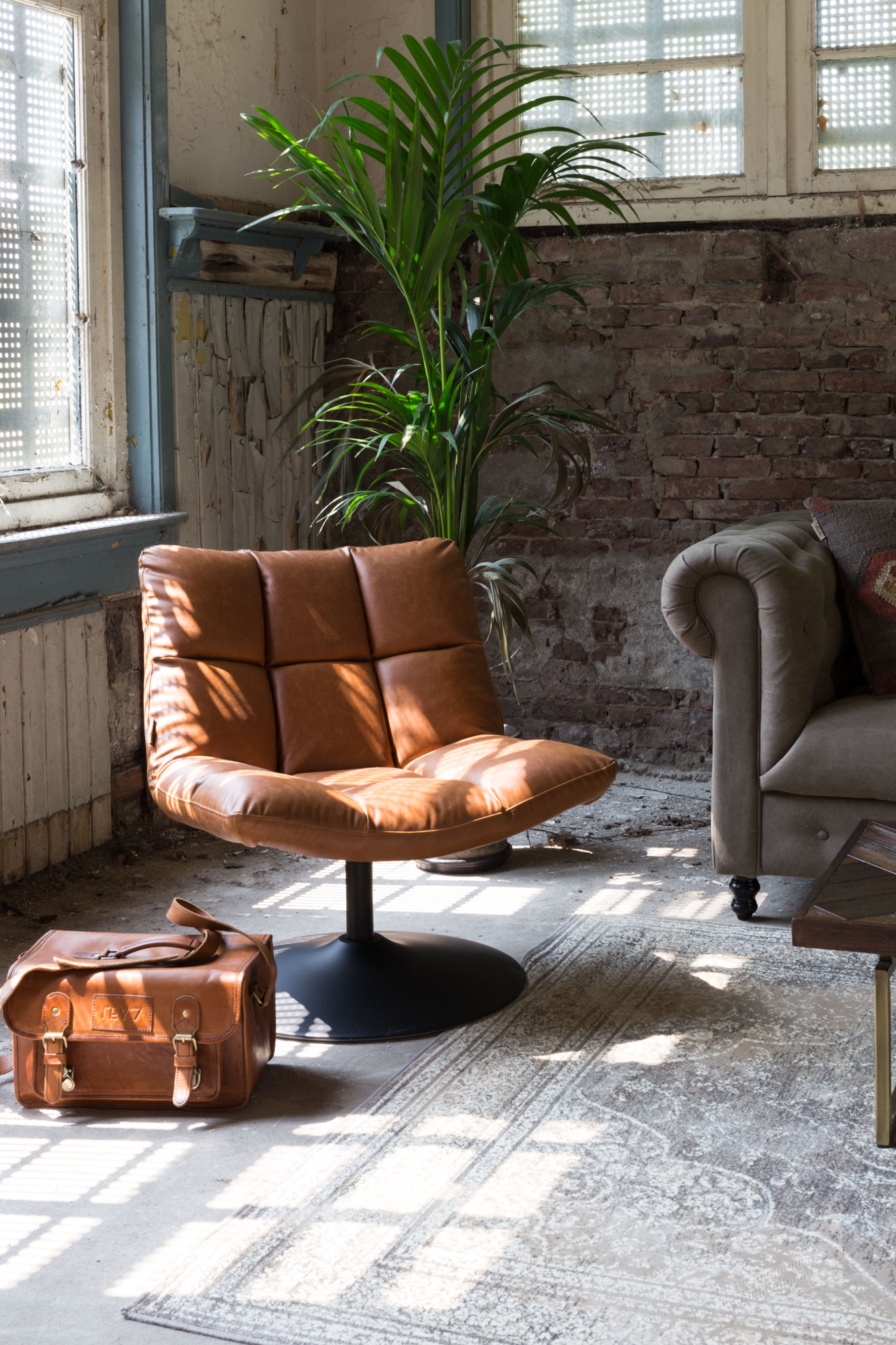 Fauteuil Bar licht grijs