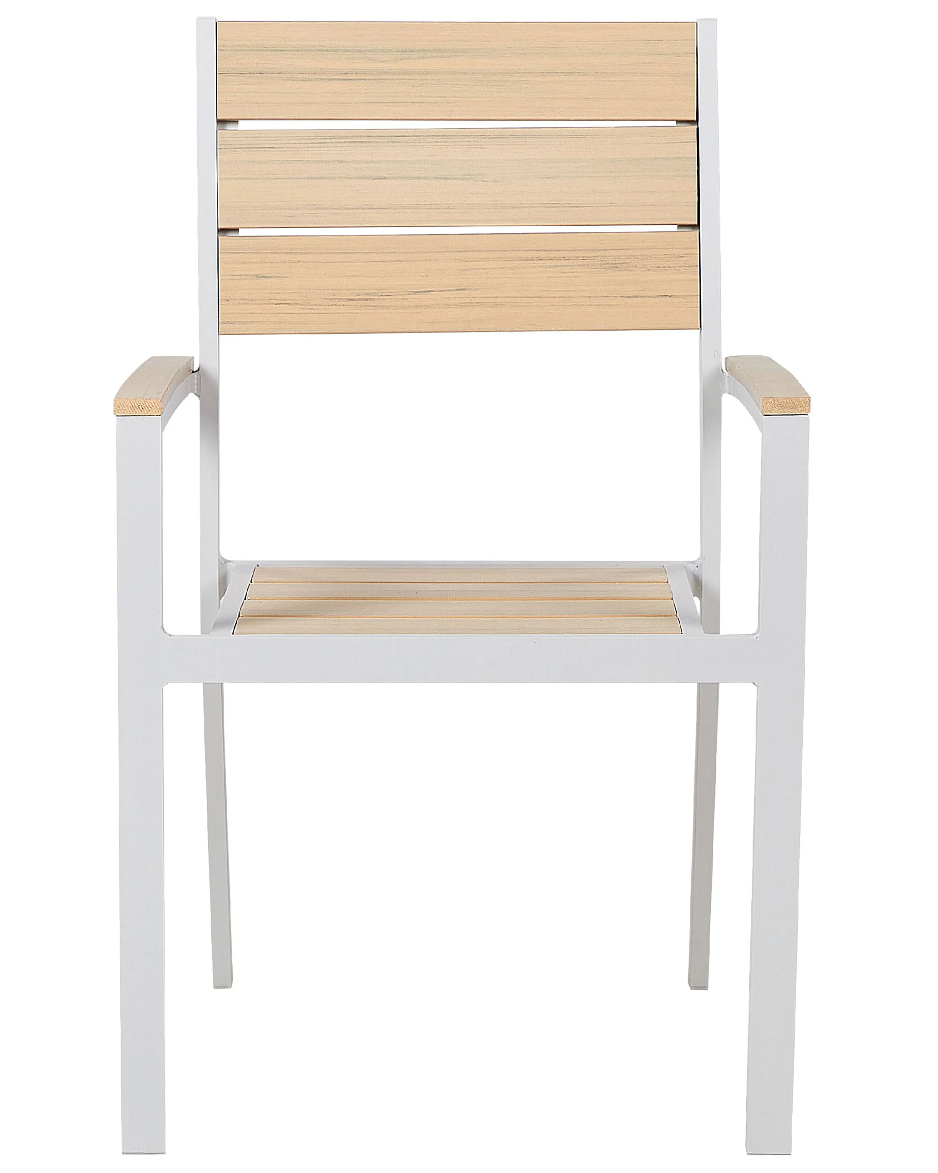 Set van 4 tuinstoelen PRATO Beige