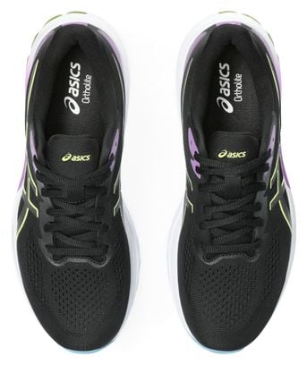 Chaussures Running Asics GT-1000 12 Noir/Jaune Femme
