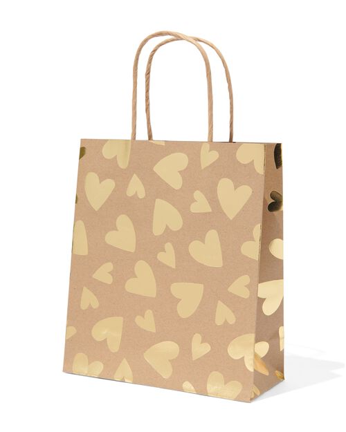 sac cadeau en papier vin 21x18x8 kraft