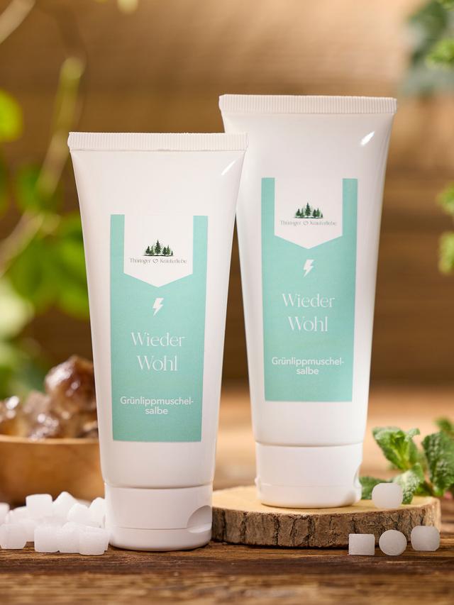 Wieder Wohl Grünlippmuschelsalbe, 2er-Set