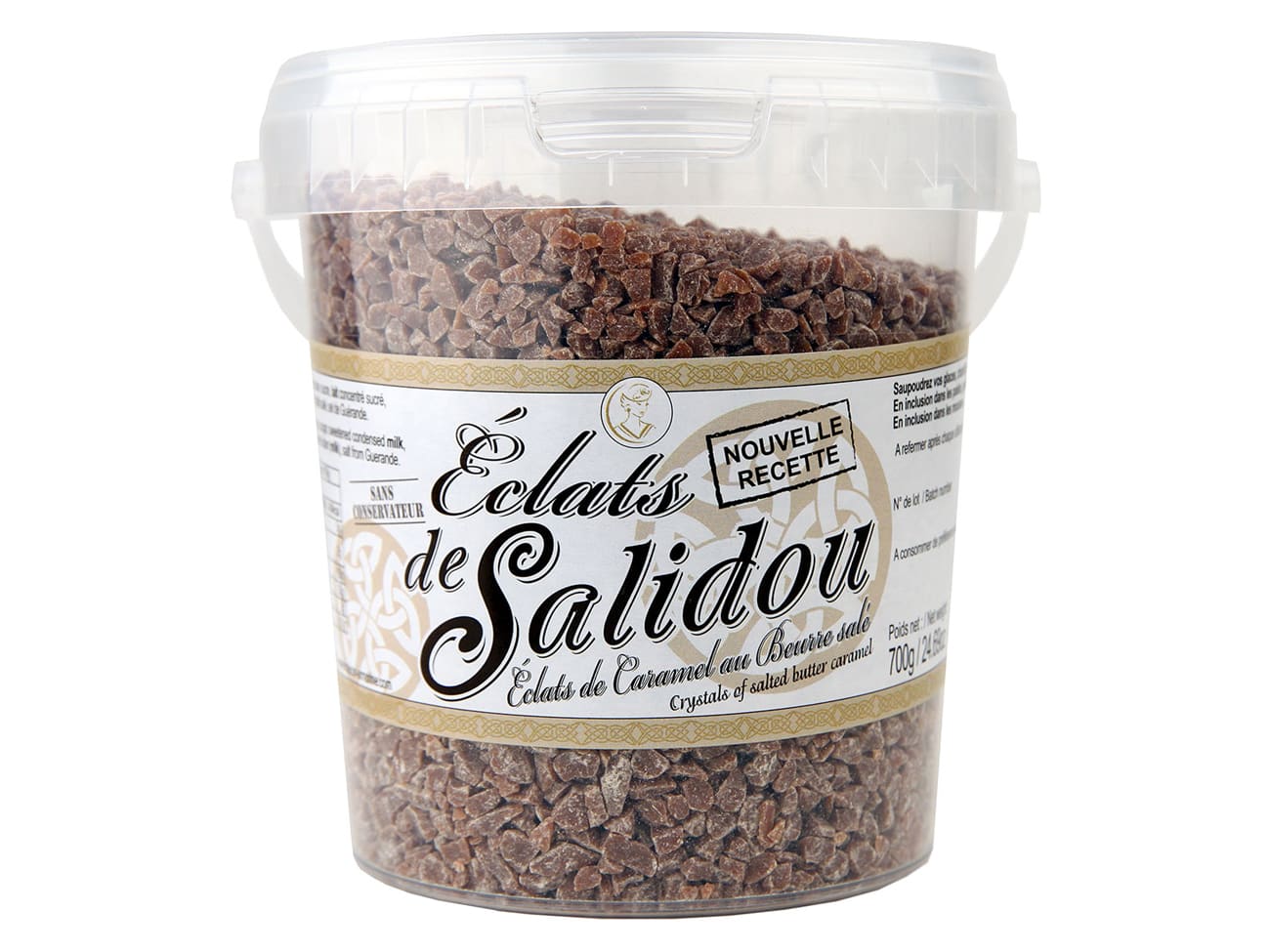 Éclats de caramel - au beurre salé Salidou - 700 g - La Maison d'Armorine