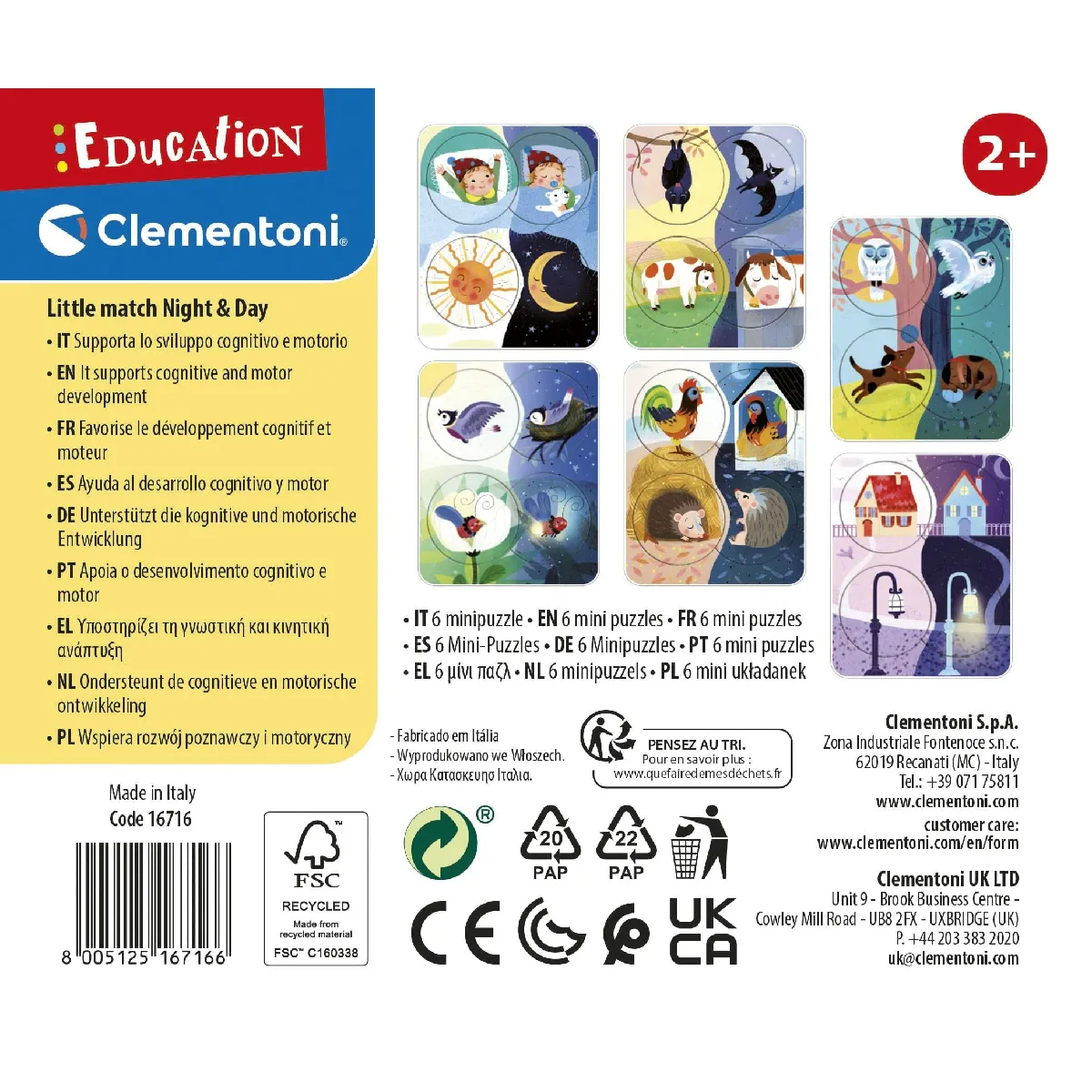 Clementoni Little Match