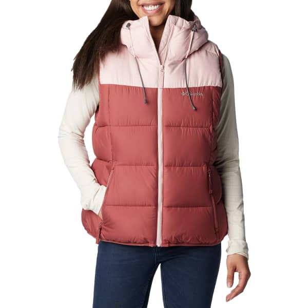 Doudoune ski COLUMBIA PIKE LAKE II INSULATED VEST W BEETROOT/DUSTY PINK