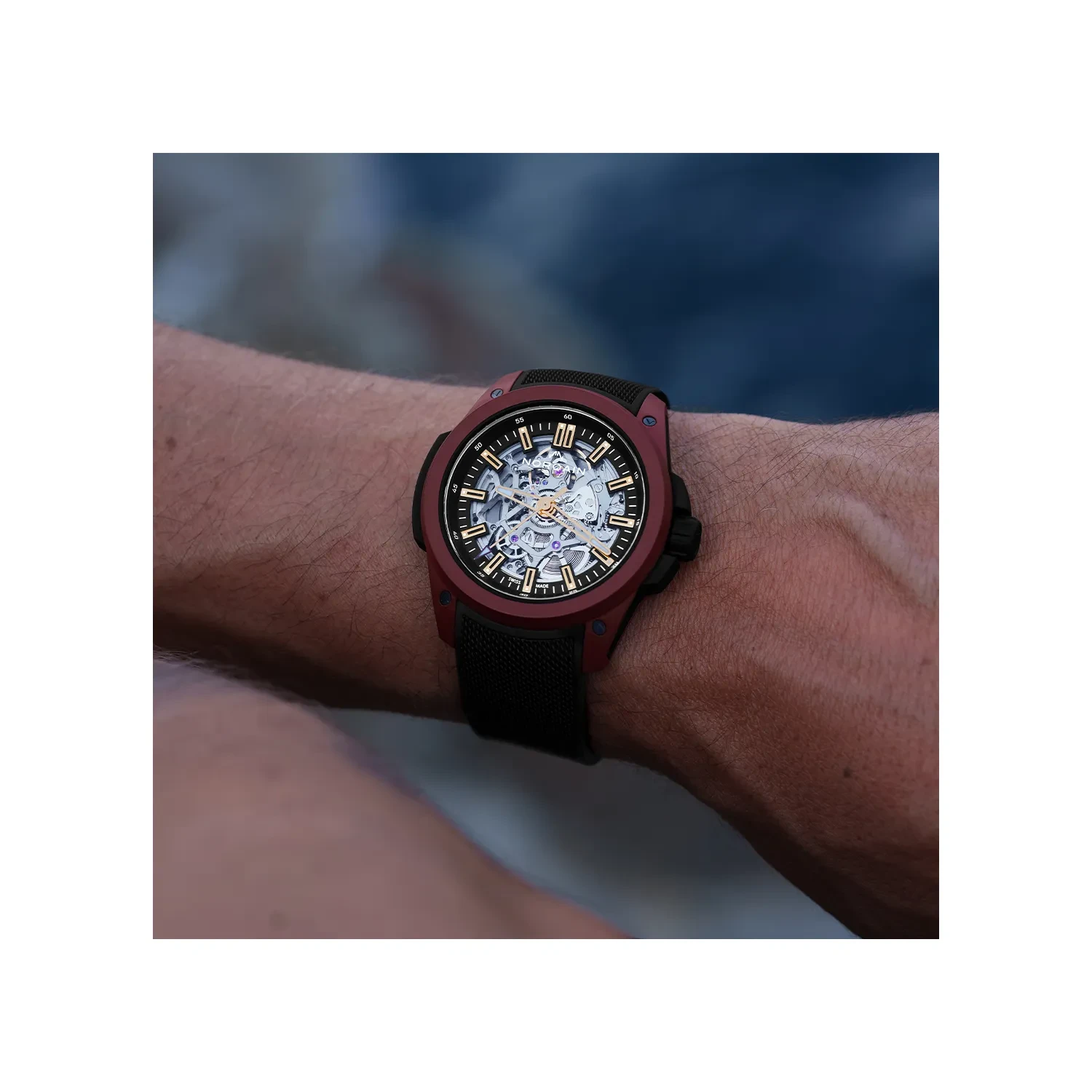 NORQAIN Wild ONE Skeleton Limited Edition NNQ3000QUB1LAS/B008