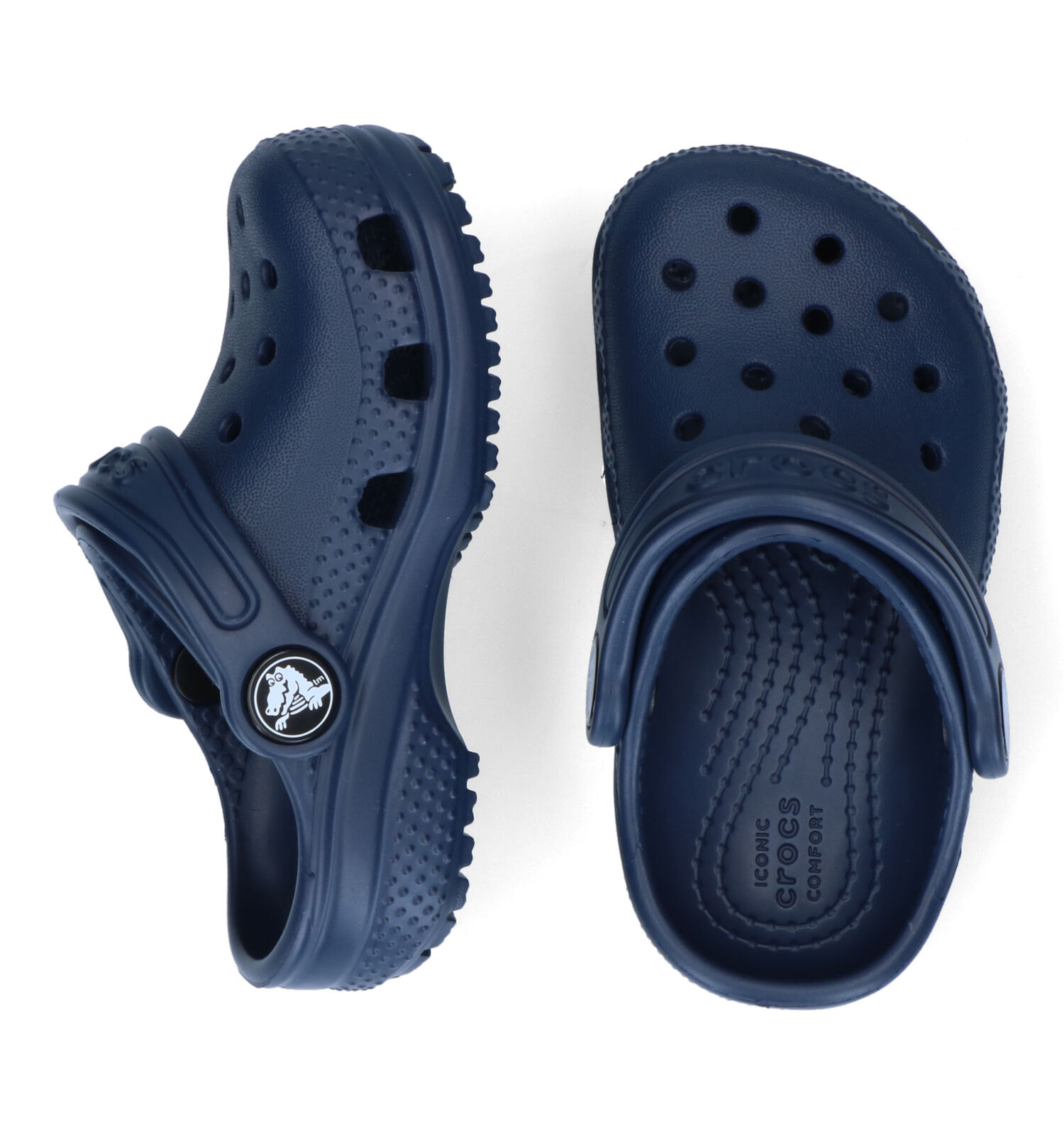 Badslippers blauw