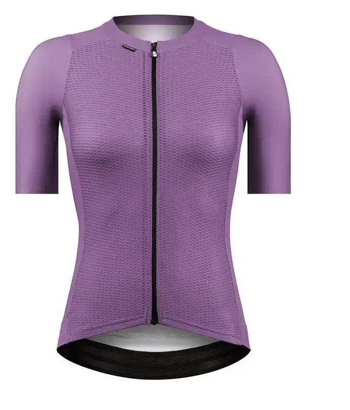 Etxeondo Gara Fem Fietsshirt Korte Mouwen Paars Dames
