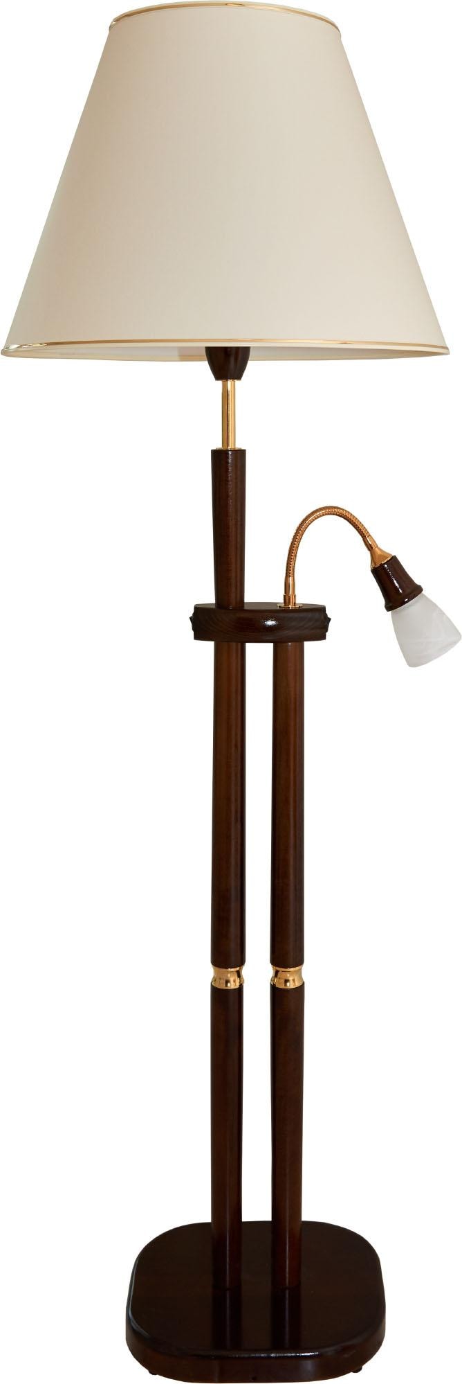 LED Stehlampe E27 1 Stk. Neutralweiss mit Leseleuchte
