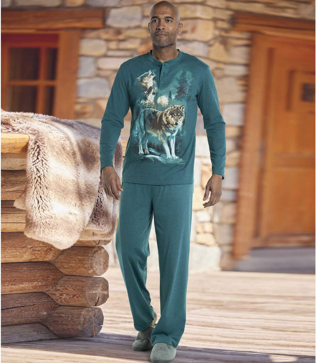 Pyjama Jersey Loups
