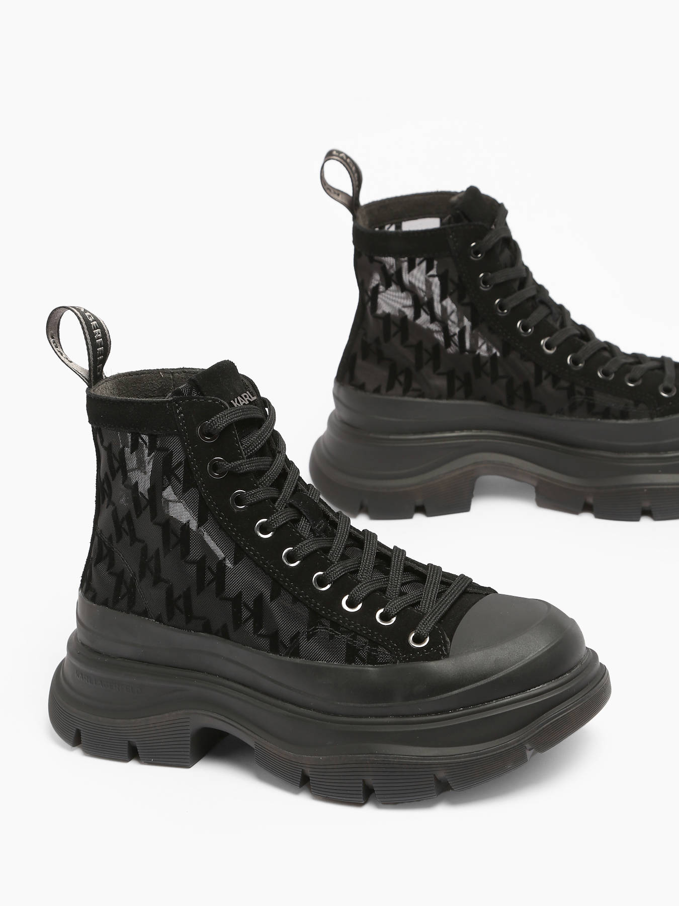 Sneakers Luna Mono Flocking KARL LAGERFELD