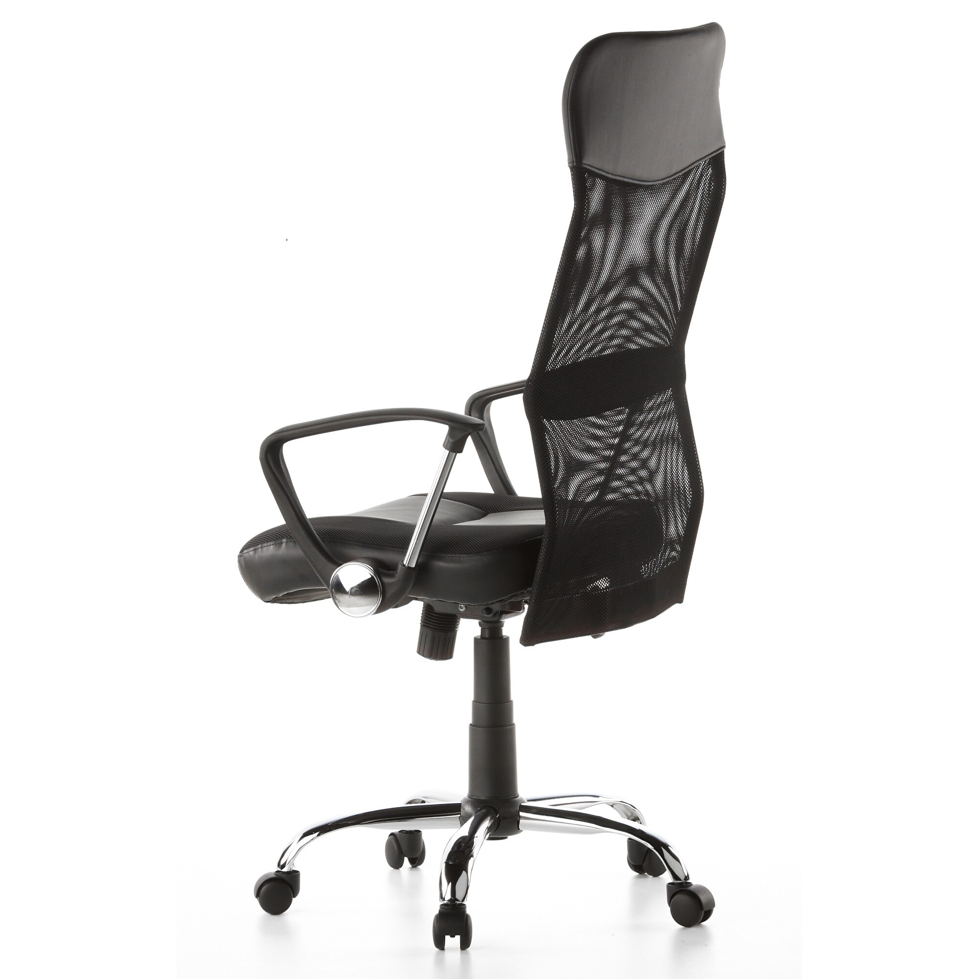 Home Office Chefsessel STRYKA Kunstleder/Netzstoff mit Armlehnen hjh OFFICE