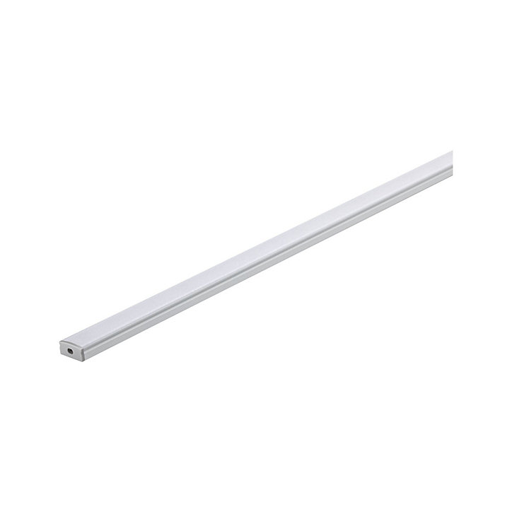 Profilé de strip LED Base IP20 aluminium anodisé, satiné Paulmann L.200 x H.9 x P.17cm