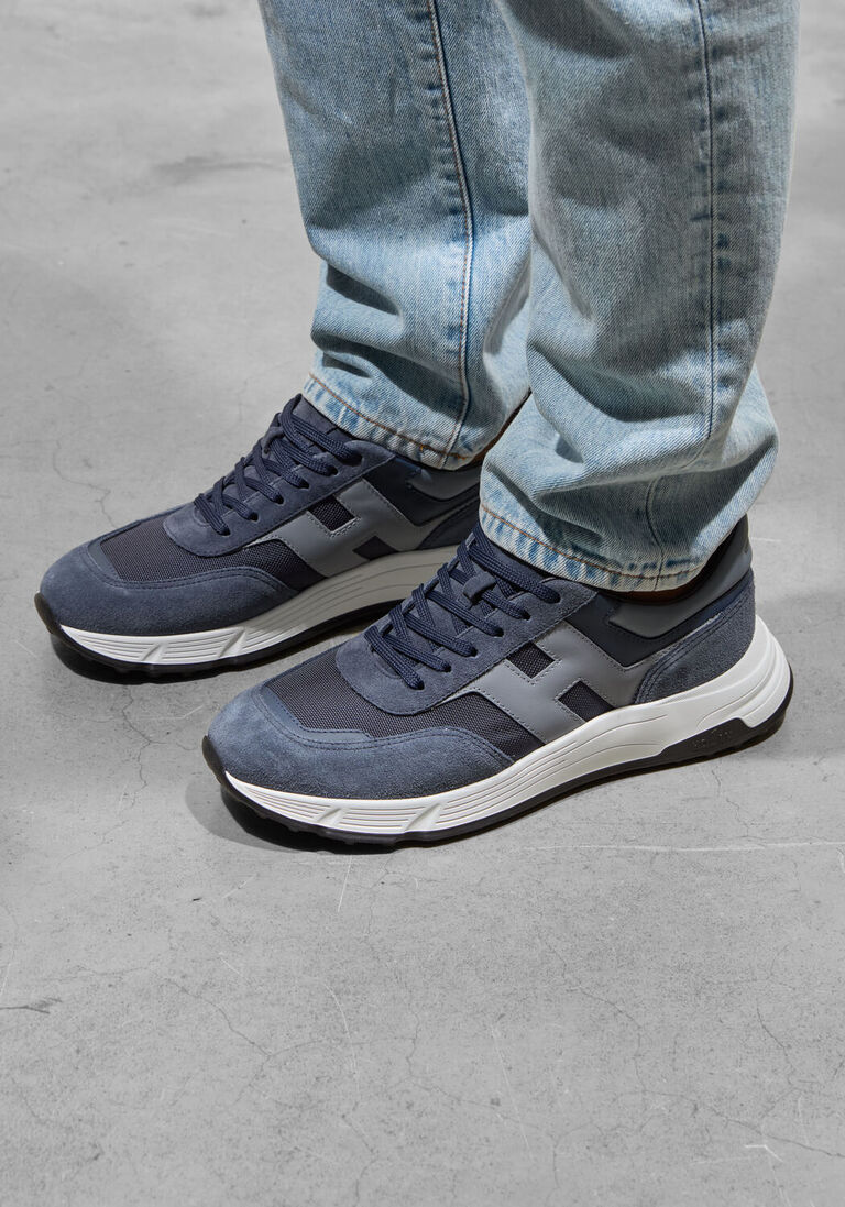 blauwe hogan lage sneakers hyperlight allac nuova