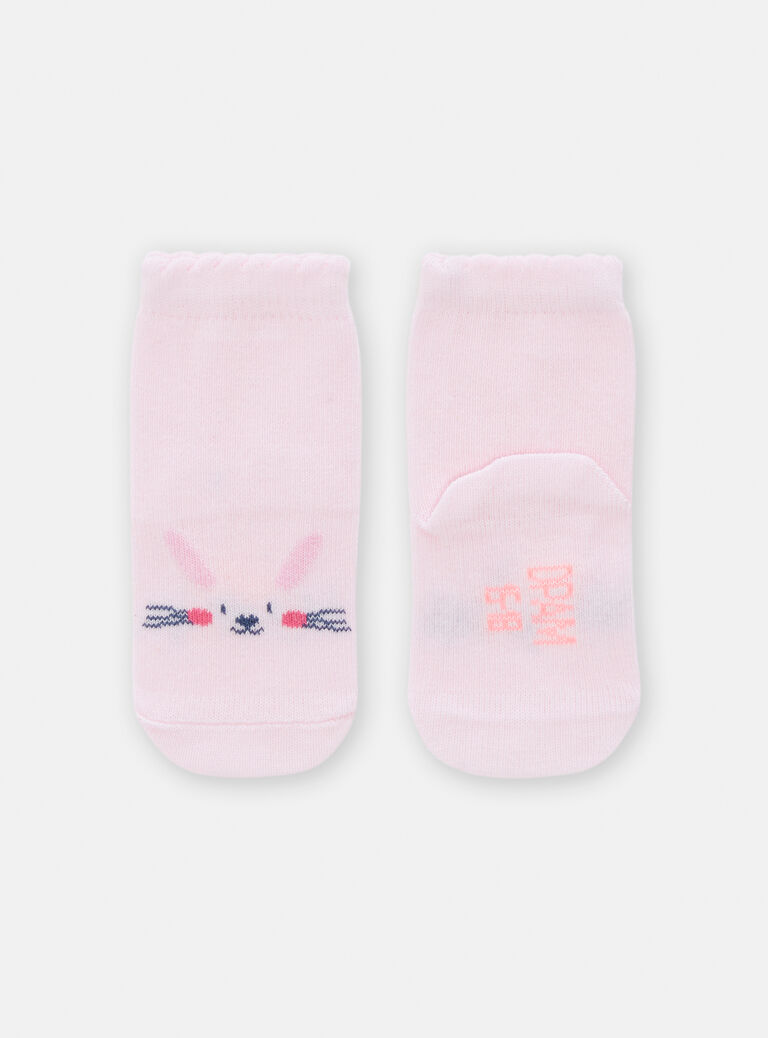 Chaussettes lapin pour bébé fille