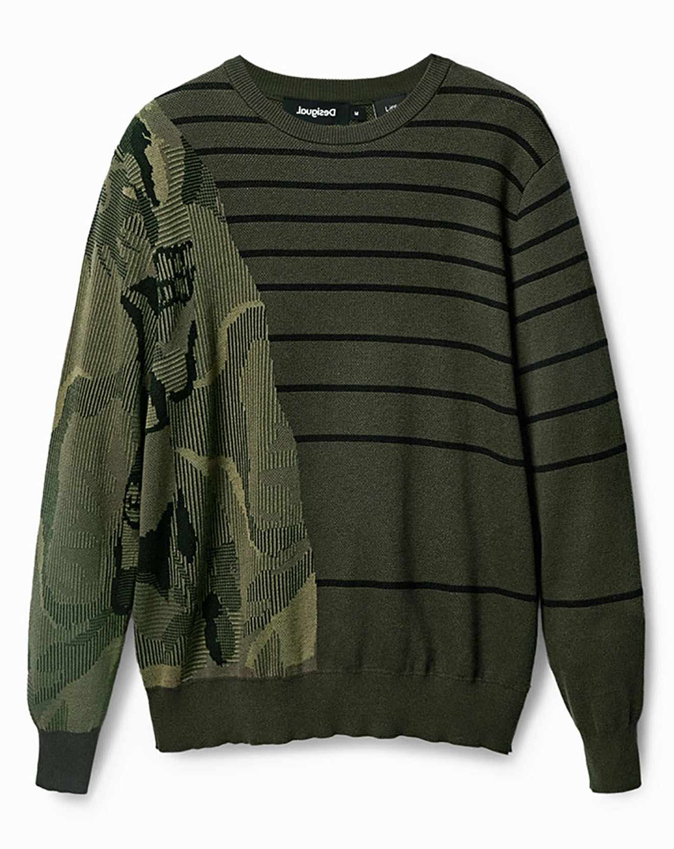 Desigual Pullover Ali vert kaki