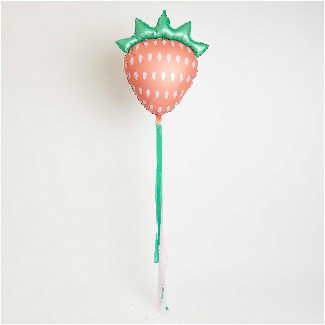 Folieballon aardbei