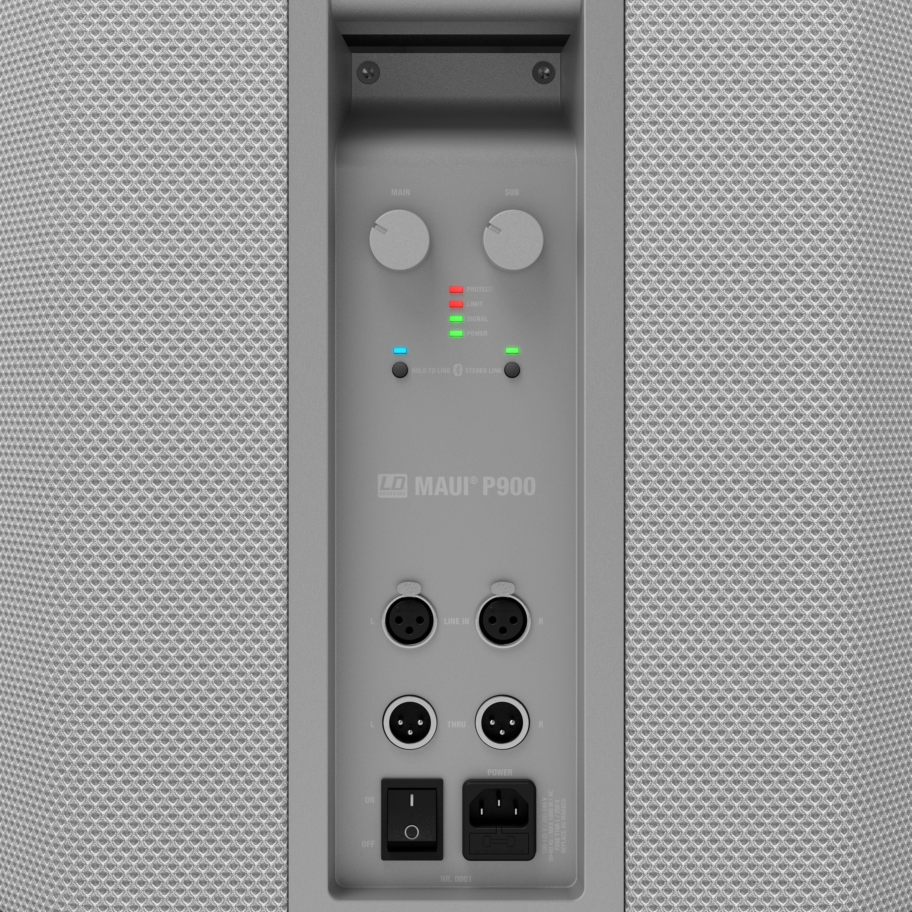 LD Systems MAUI P900 W actief column PA-systeem wit