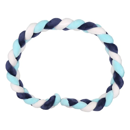 Coussin tresse   Bleu        200 cm   de               Babycalin