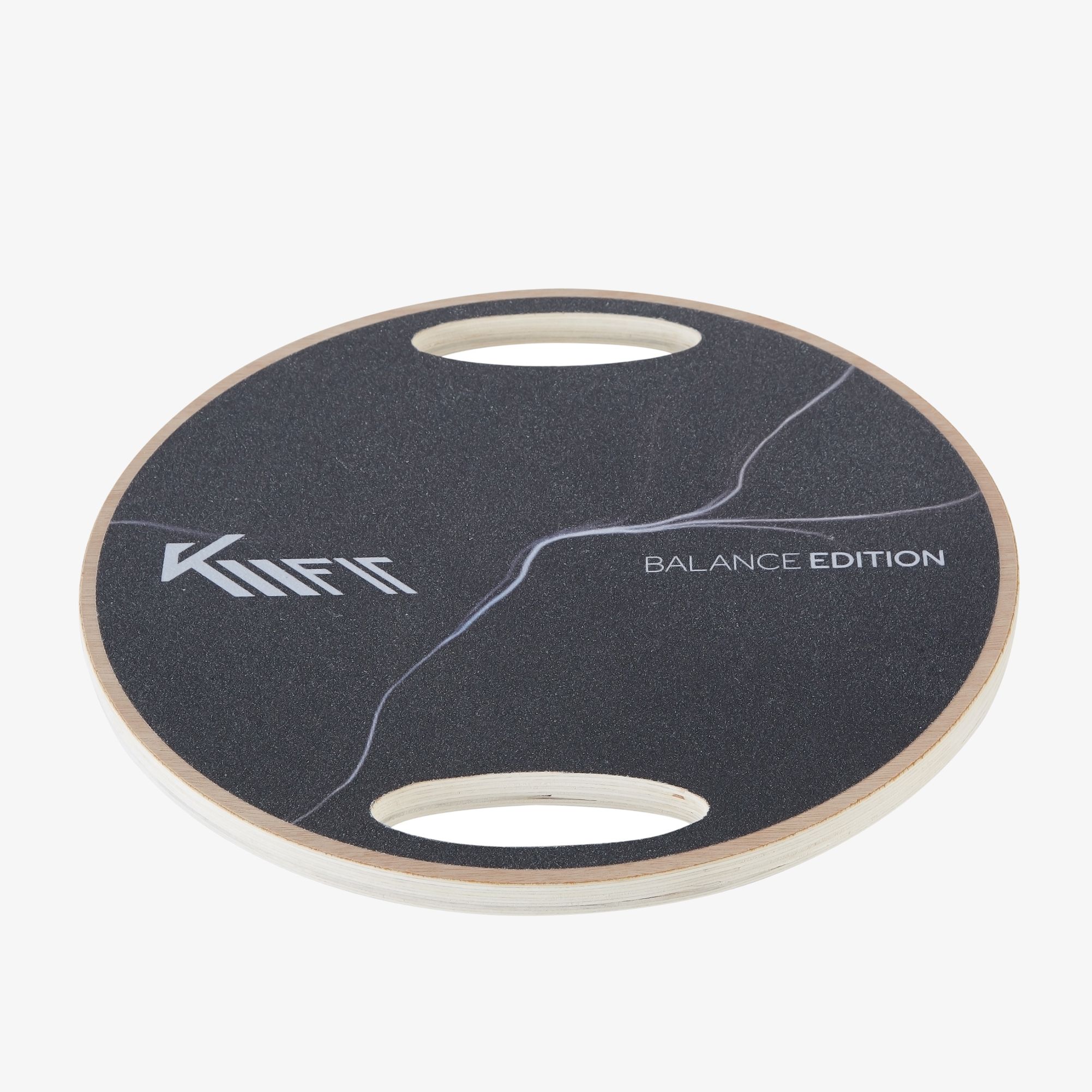KM-Fit Balance Board aus Holz rund