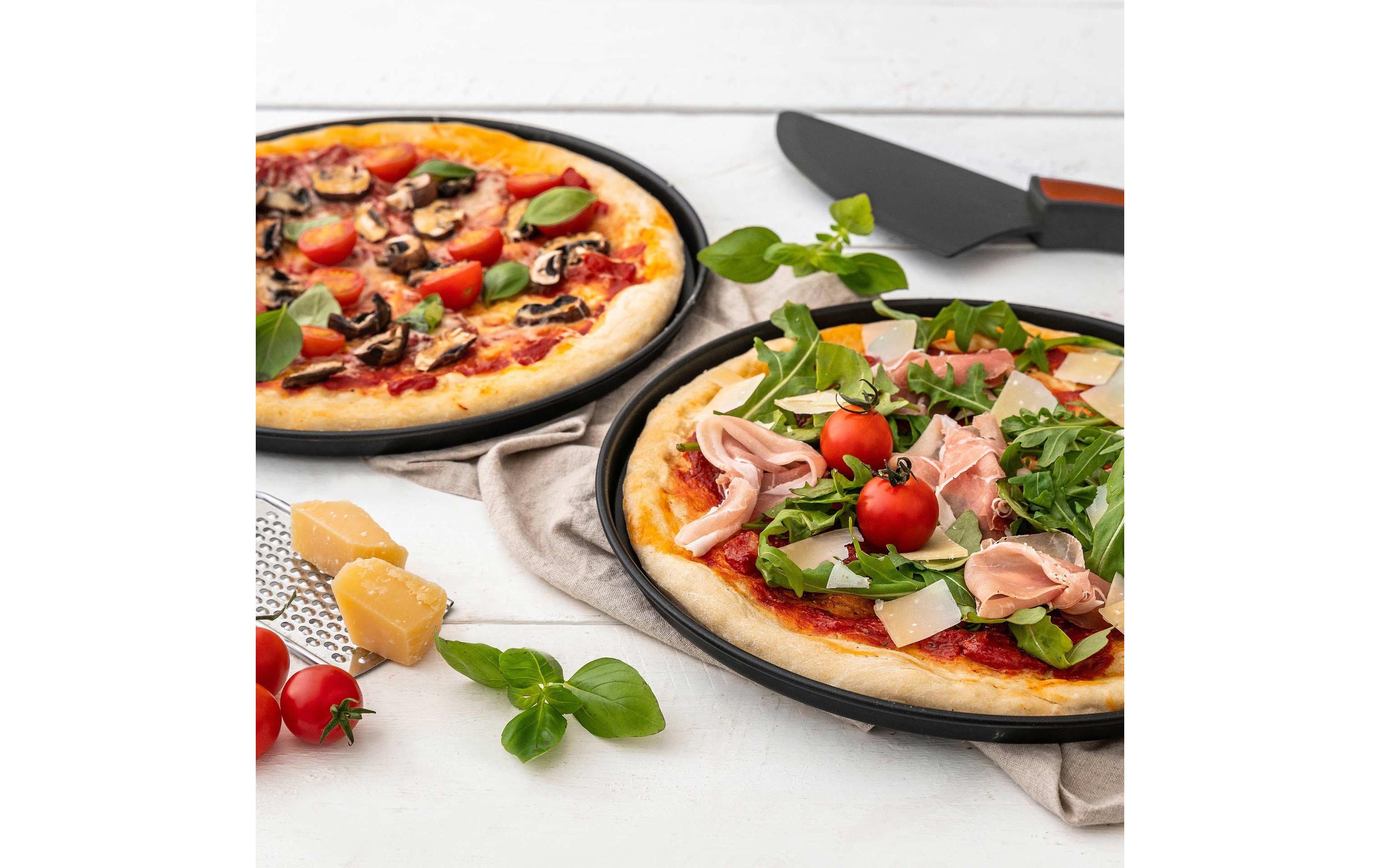 Pizzablech Special – Countries Ø 29 cm, 3-teiligBackblech Set für Pizza