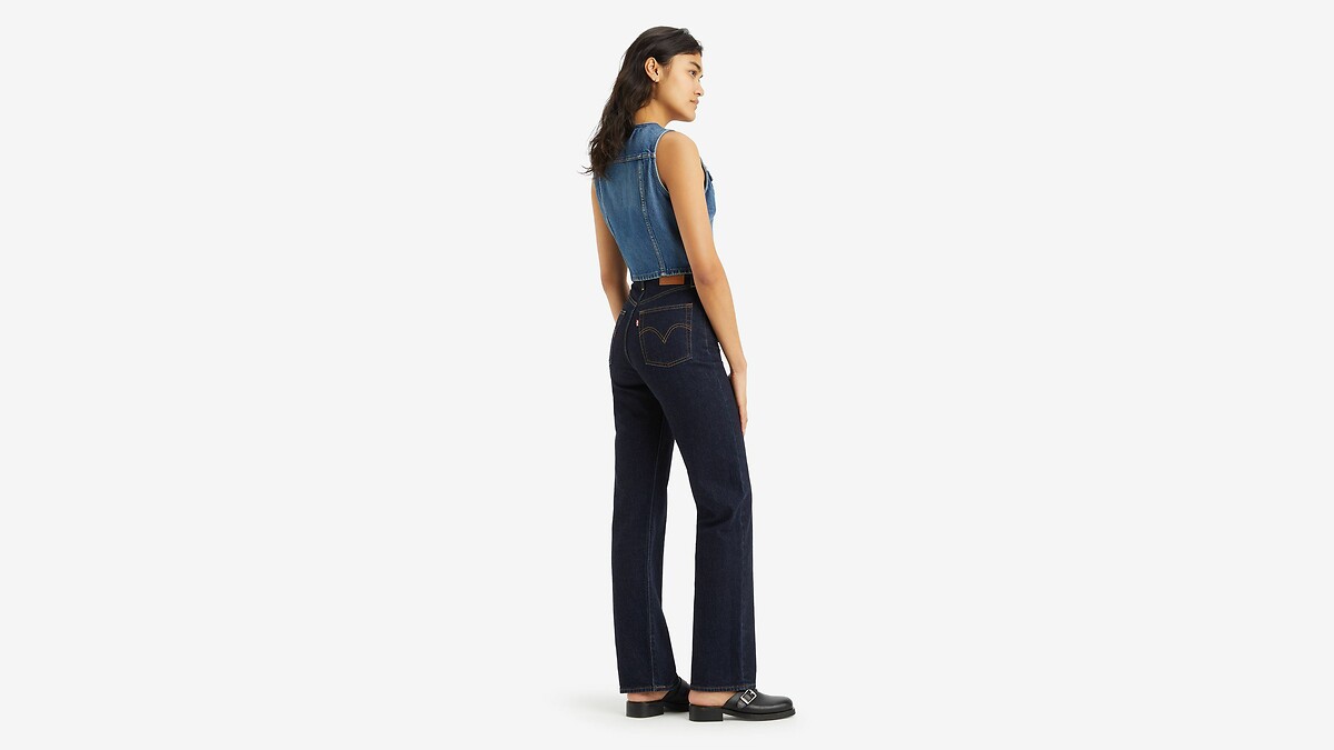 Calça jeans Levi's Ribcage Full Length