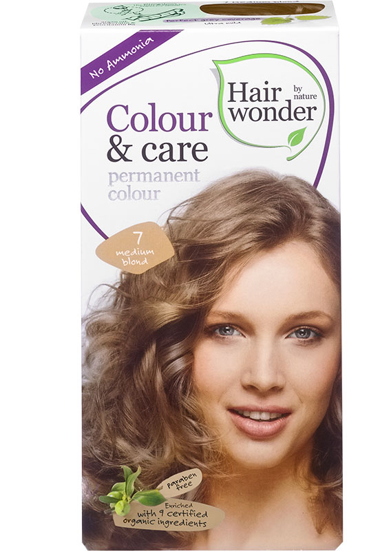 HENNA Hairwonder Colour & Care 7 blond 1 Stk
