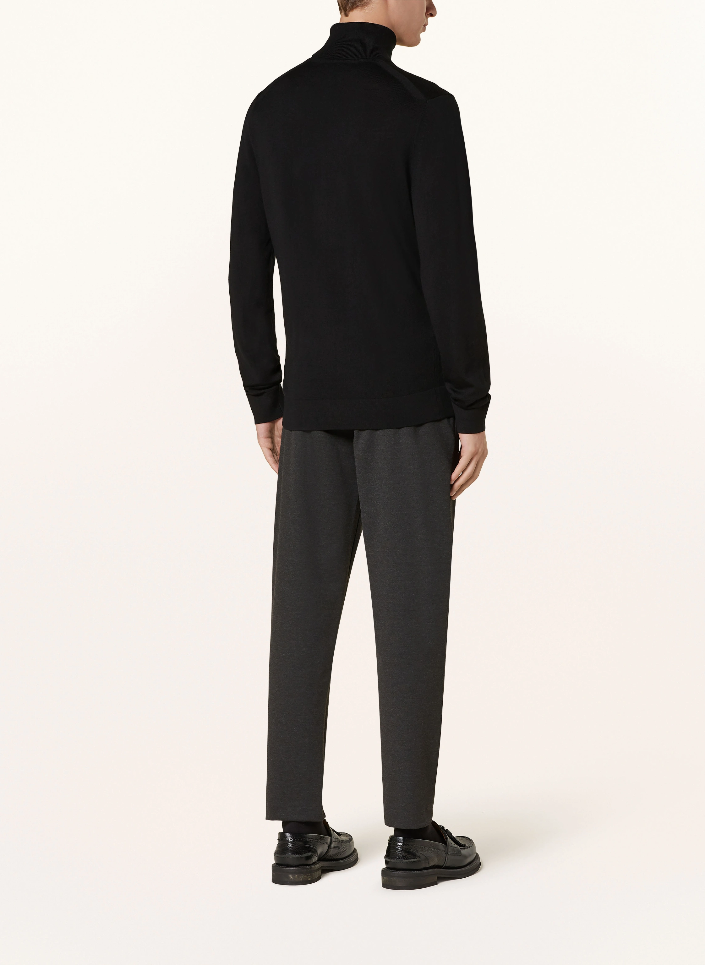 Calvin Klein Rollkragenpullover aus Merinowolle