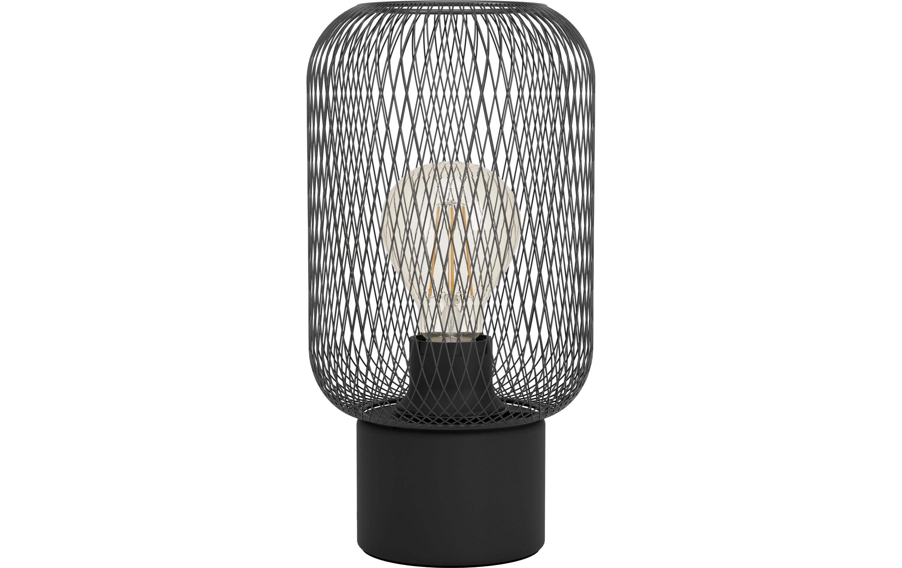 Tischleuchte WRINGTON schwarz exkl. E27 1x60WTischlampe